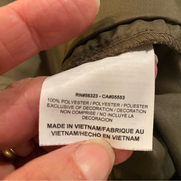 Nike Golf Jacket Men’s XL Green Gray Pullover VNeck Windbreaker - Picture 5 of 7